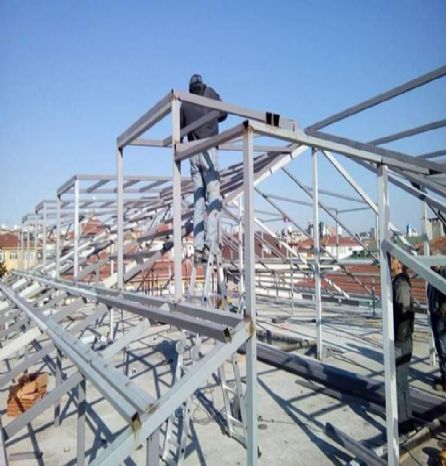 Ferforje ve Çelik Kapı, Çelik Konstrüksiyon